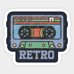 Retro 90s Cassette Sticker